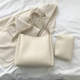 Bolsa Legítimo Couro + Necessaire - Glass