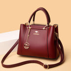 Bolsa Legítimo Couro Transversal Luxuosa - Style Couer