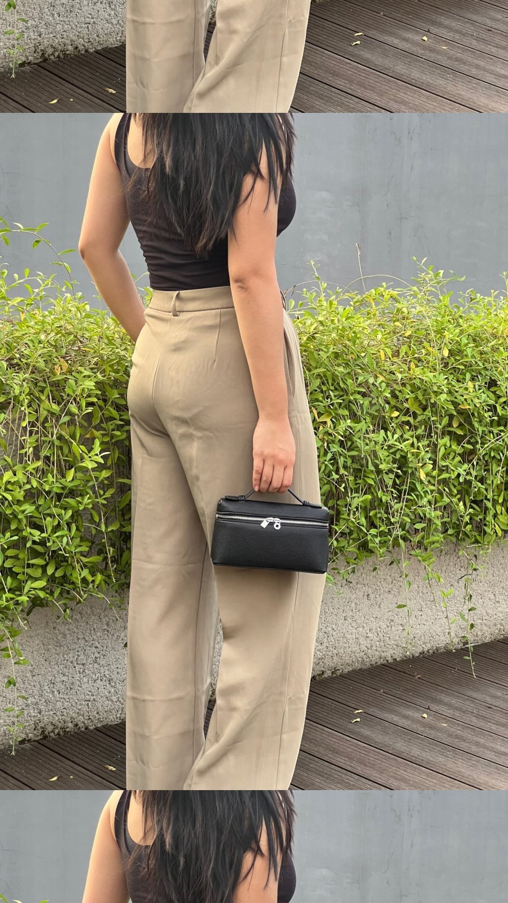 Bolsa Pequena Legítimo Couro Tote Rosa