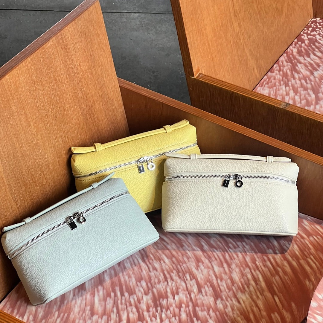 Bolsa Pequena Legítimo Couro Tote Rosa