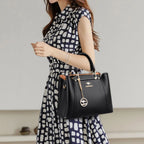 Bolsa Legítimo Couro Transversal Luxuosa - Style Couer