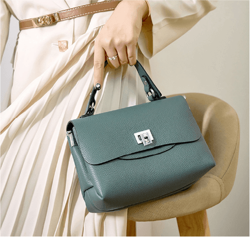 Bolsa Compacta Legítimo Couro - Melbourn