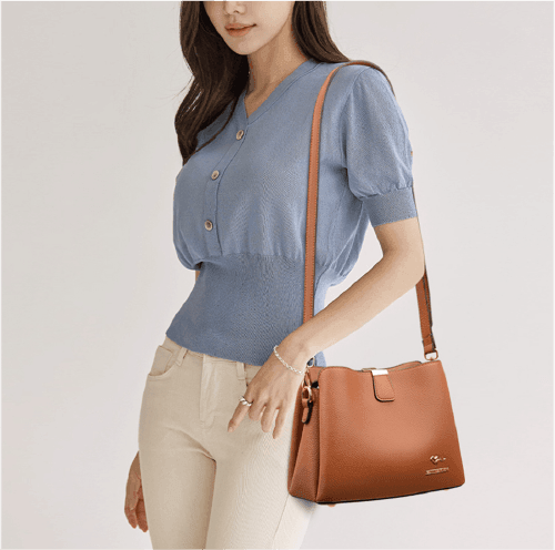 Bolsa Legítimo Couro - Elizabeth