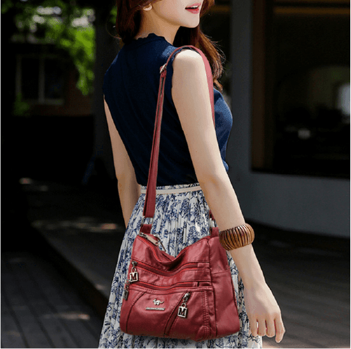 Bolsa Legítimo Couro - Maria