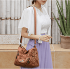 Bolsa Legítimo Couro - Maria