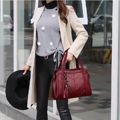 Bolsa Legítimo Couro - Gina