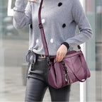 Bolsa Legítimo Couro - Gina