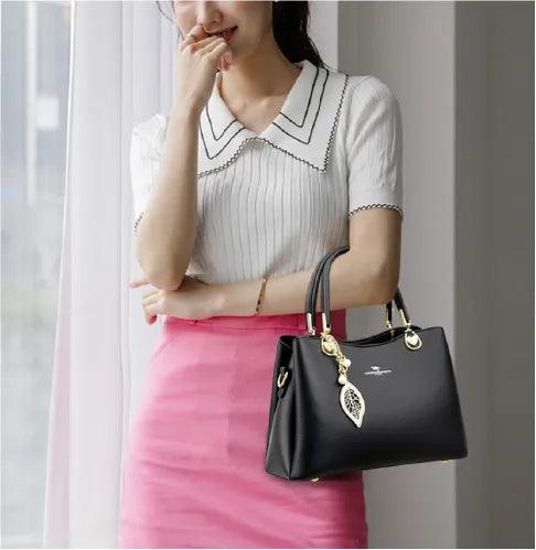 Bolsa Legítimo Couro - Luxily