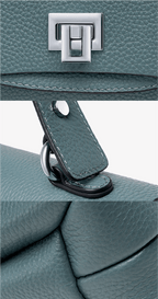 Bolsa Compacta Legítimo Couro - Melbourn