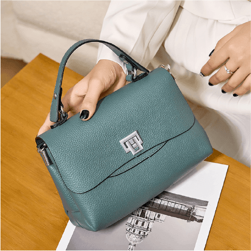 Bolsa Compacta Legítimo Couro - Melbourn