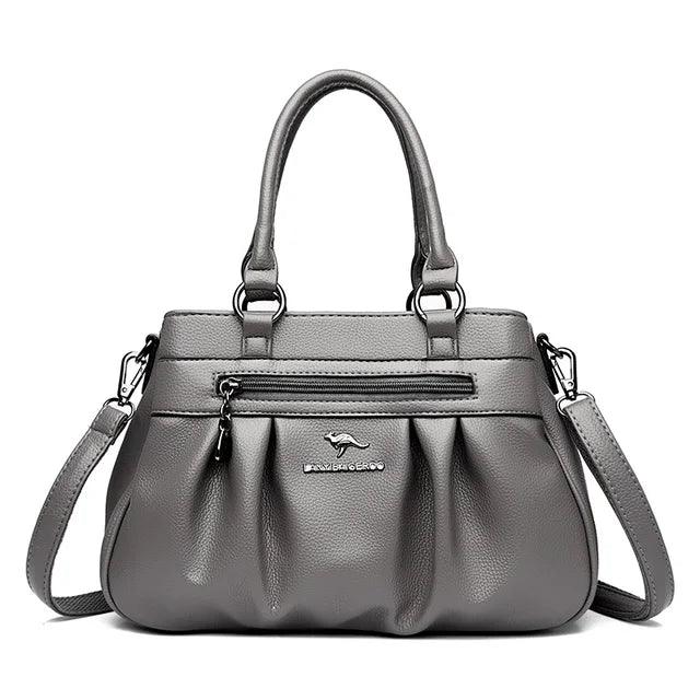 Bolsa Legítimo Couro - Roma