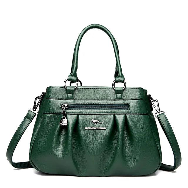 Bolsa Legítimo Couro - Roma