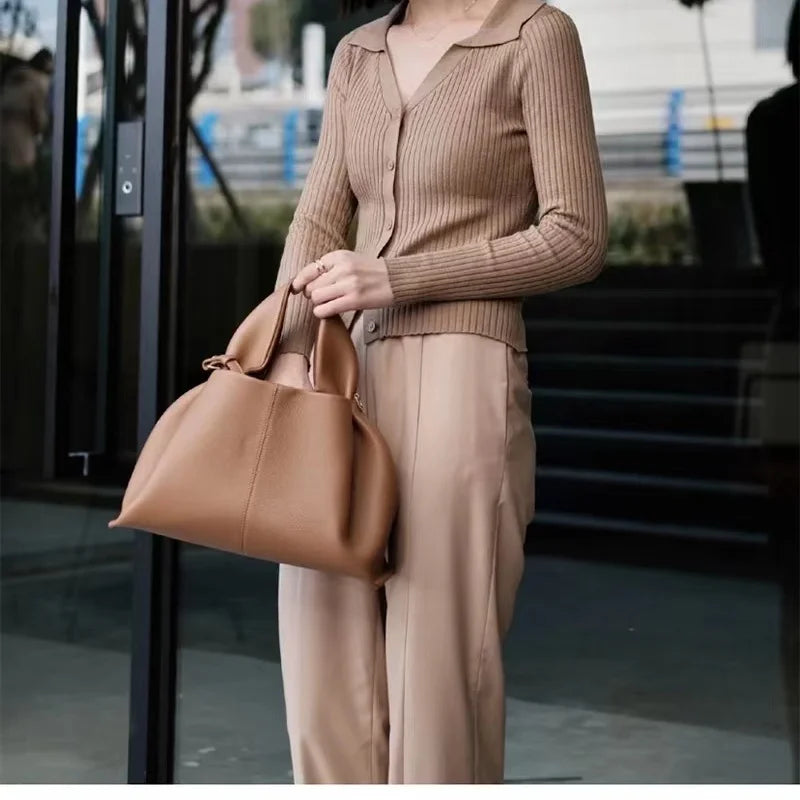 Bolsa Legítimo Couro - Galene