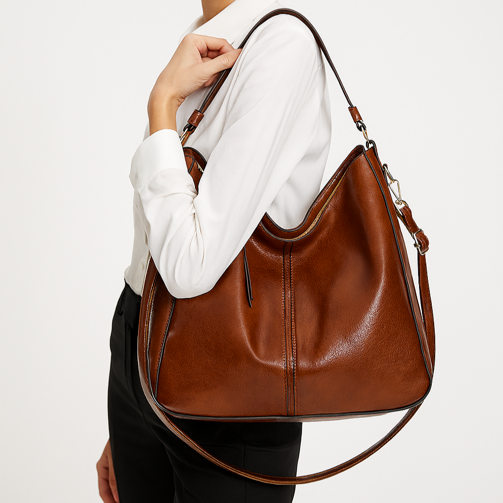 Bolsa Legítimo Couro - Mila