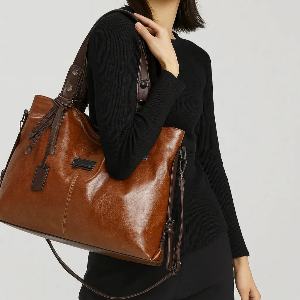 Bolsa Legítimo Couro - Olivia