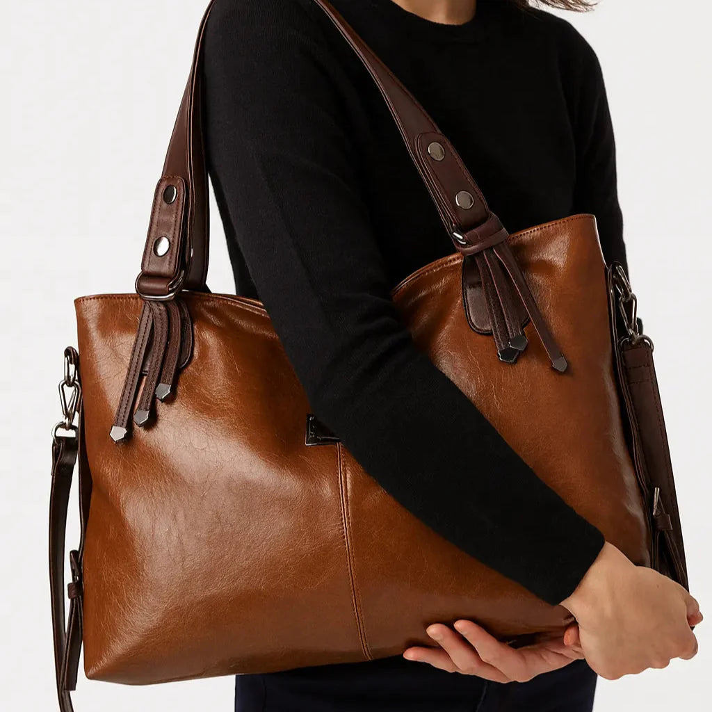 Bolsa Legítimo Couro - Olivia