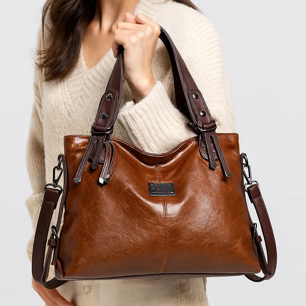 Bolsa Legítimo Couro - Olivia