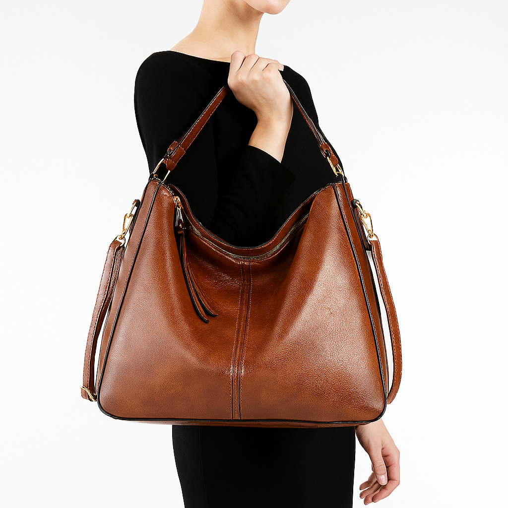 Bolsa Legítimo Couro - Mila