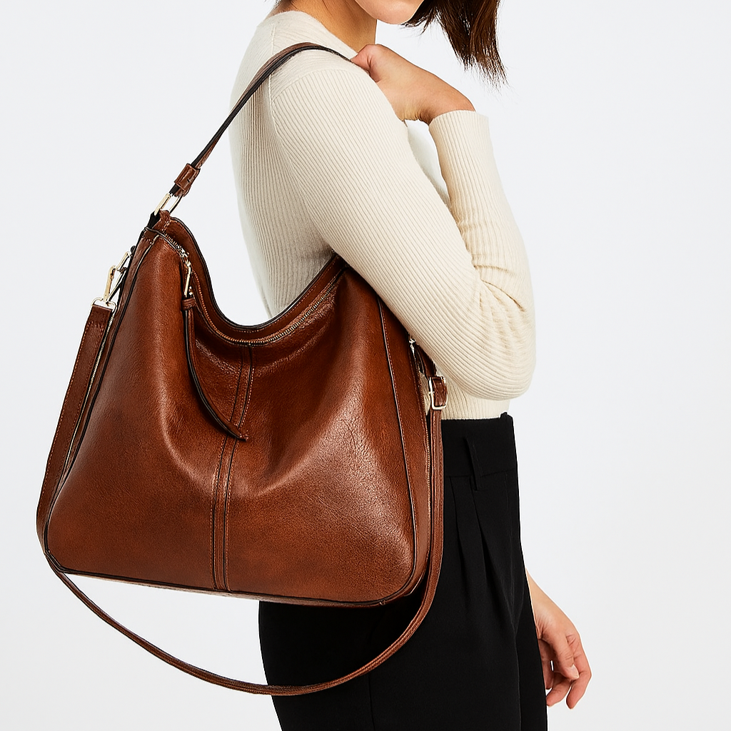 Bolsa Legítimo Couro - Mila