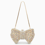 Bolsa Laço Clutch Strass Bianca
