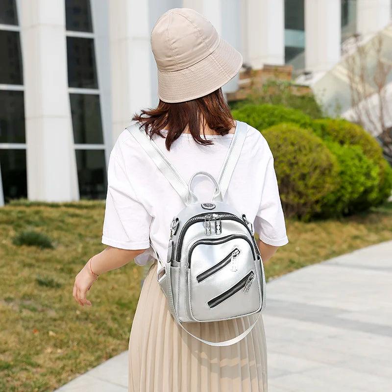 Mochila Feminina Legítimo Couro - Manuela