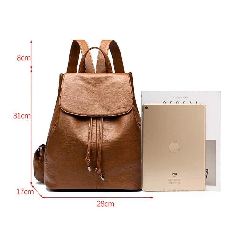 Mochila Feminina Legítimo Couro - Solene