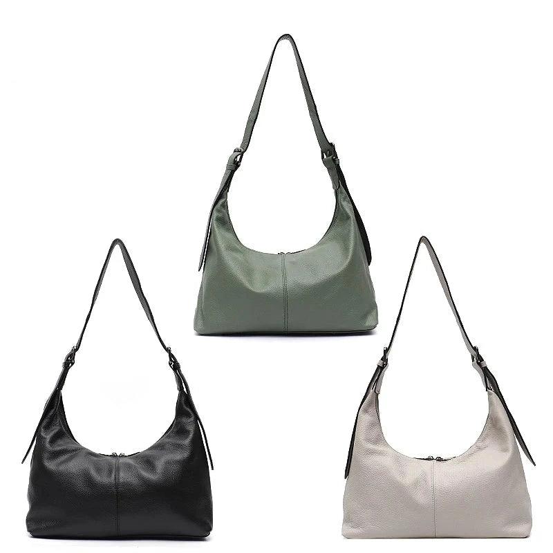 Bolsa Tipo Carteiro Legítimo Couro - Agatha