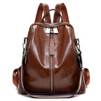 Mochila Feminina Legítimo Couro - Giselle