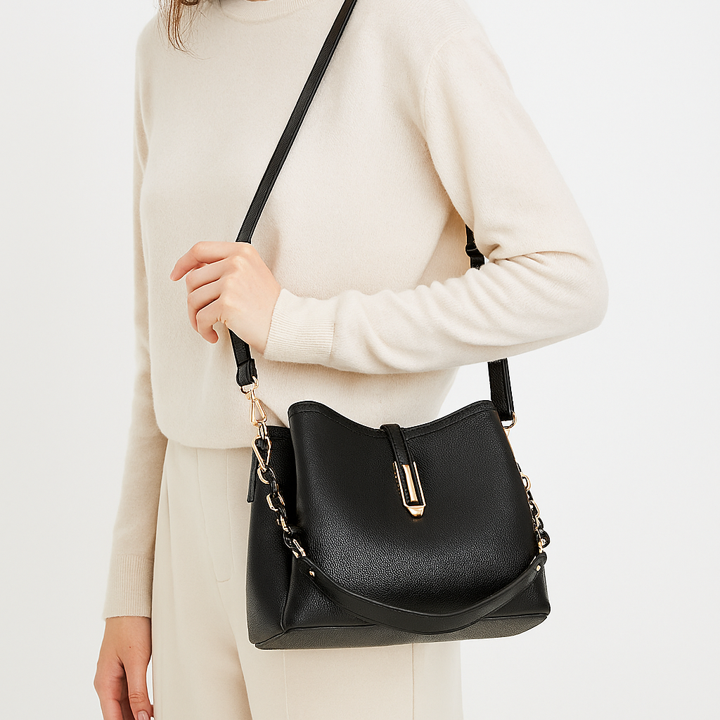 Bolsa Legítimo Couro - Brail