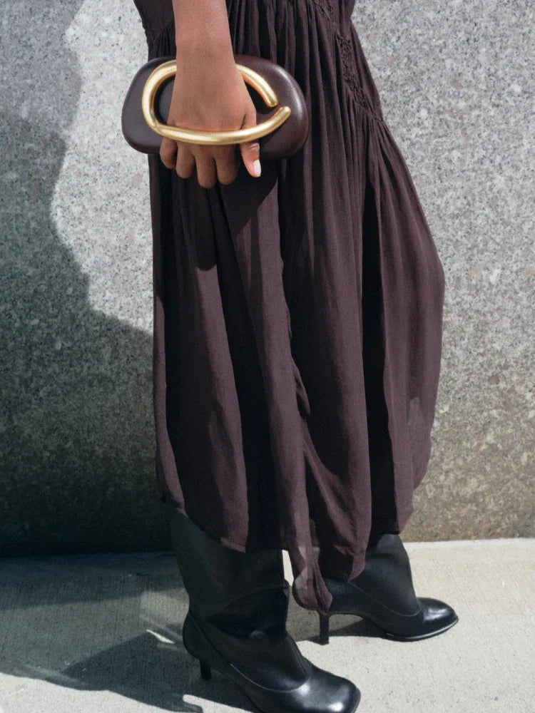 Bolsa Clutch Crossbody Organica Émilie