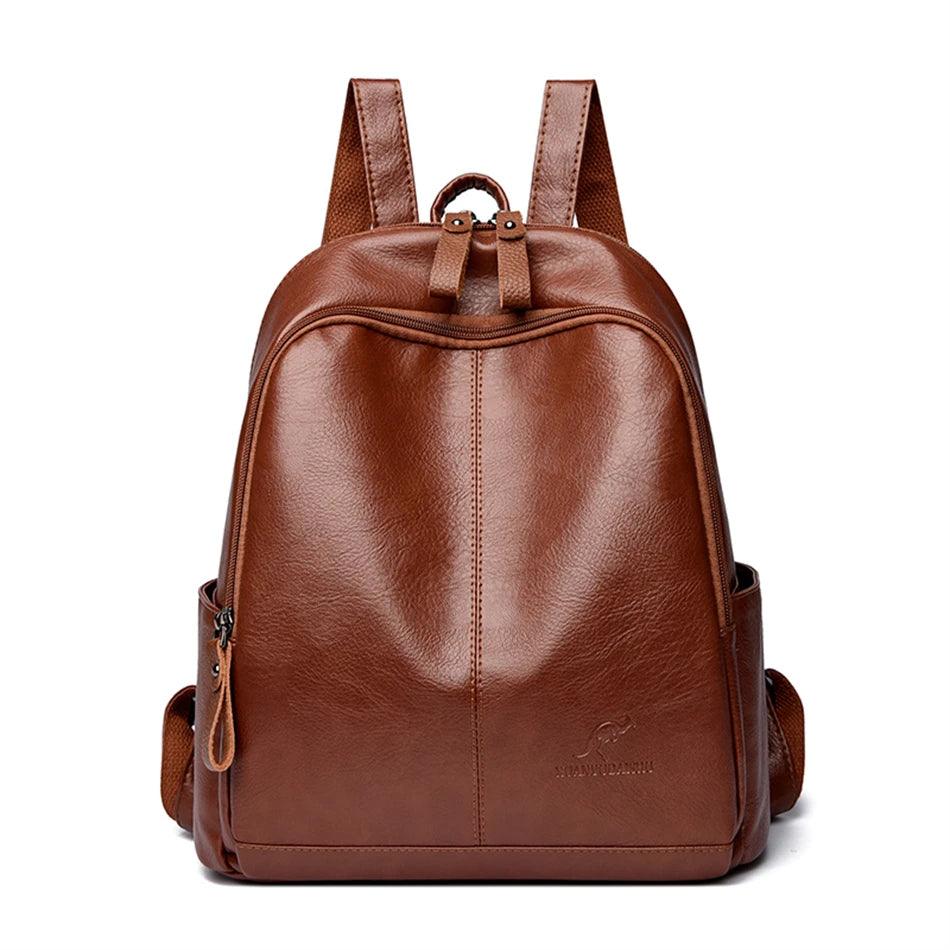 Mochila Feminina Legítimo Couro - Violette