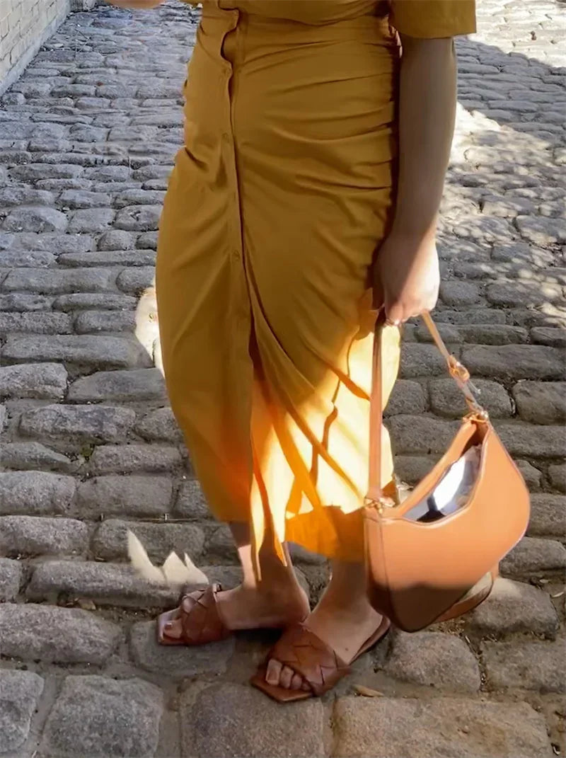 Sandalia Rasteira Legítimo Couro Trançada Mule Sophie