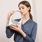 Bolsa Baguete Legítimo Couro Aurora