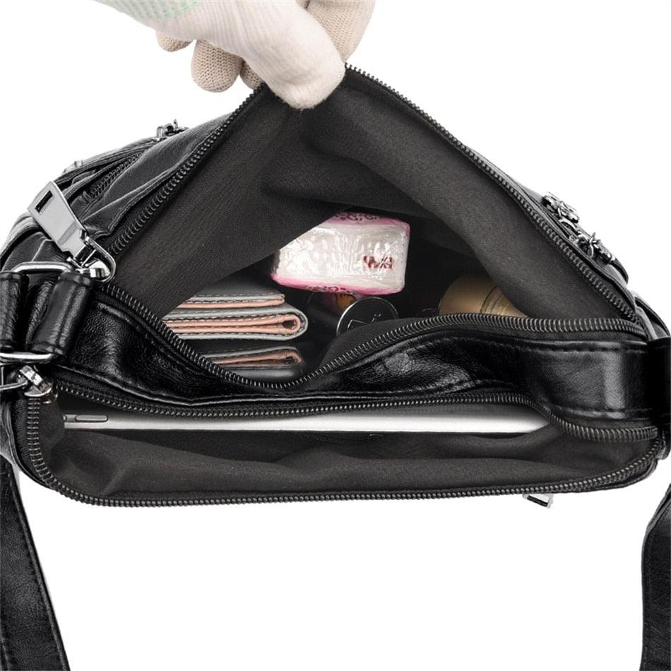 Bolsa Legítimo Couro - Maria