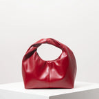 Mini Bolsa de Mão Feita Legítimo Couro - Clean