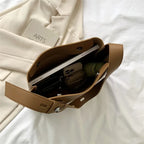 Bolsa Legítimo Couro + Necessaire - Glass