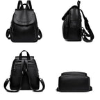 Mochila Feminina Legítimo Couro - Camila