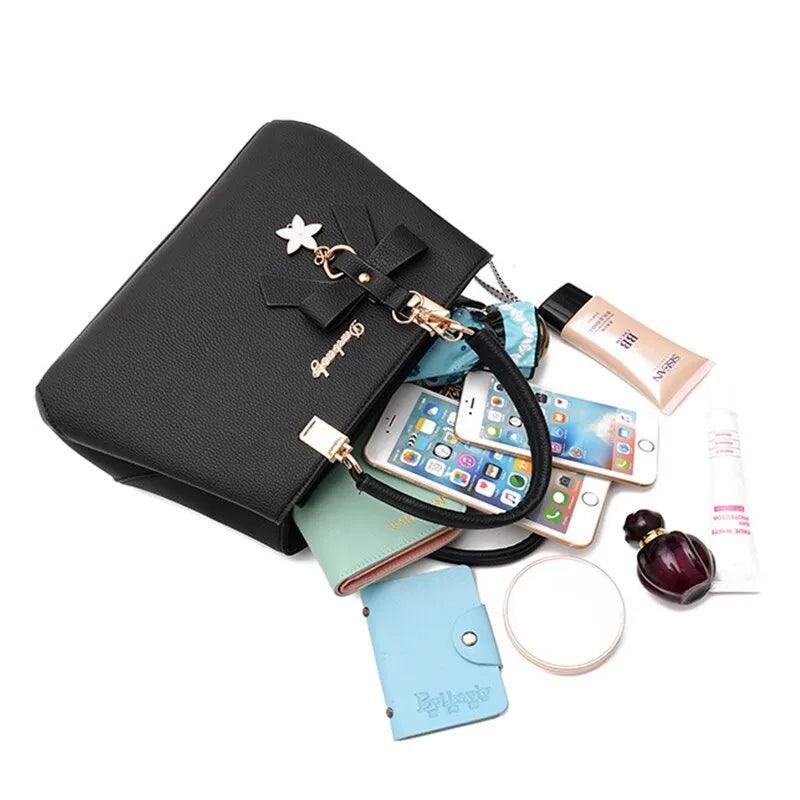 Bolsa Legítimo Couro - Estrela