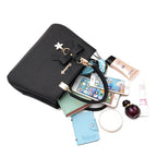 Bolsa Legítimo Couro - Estrela