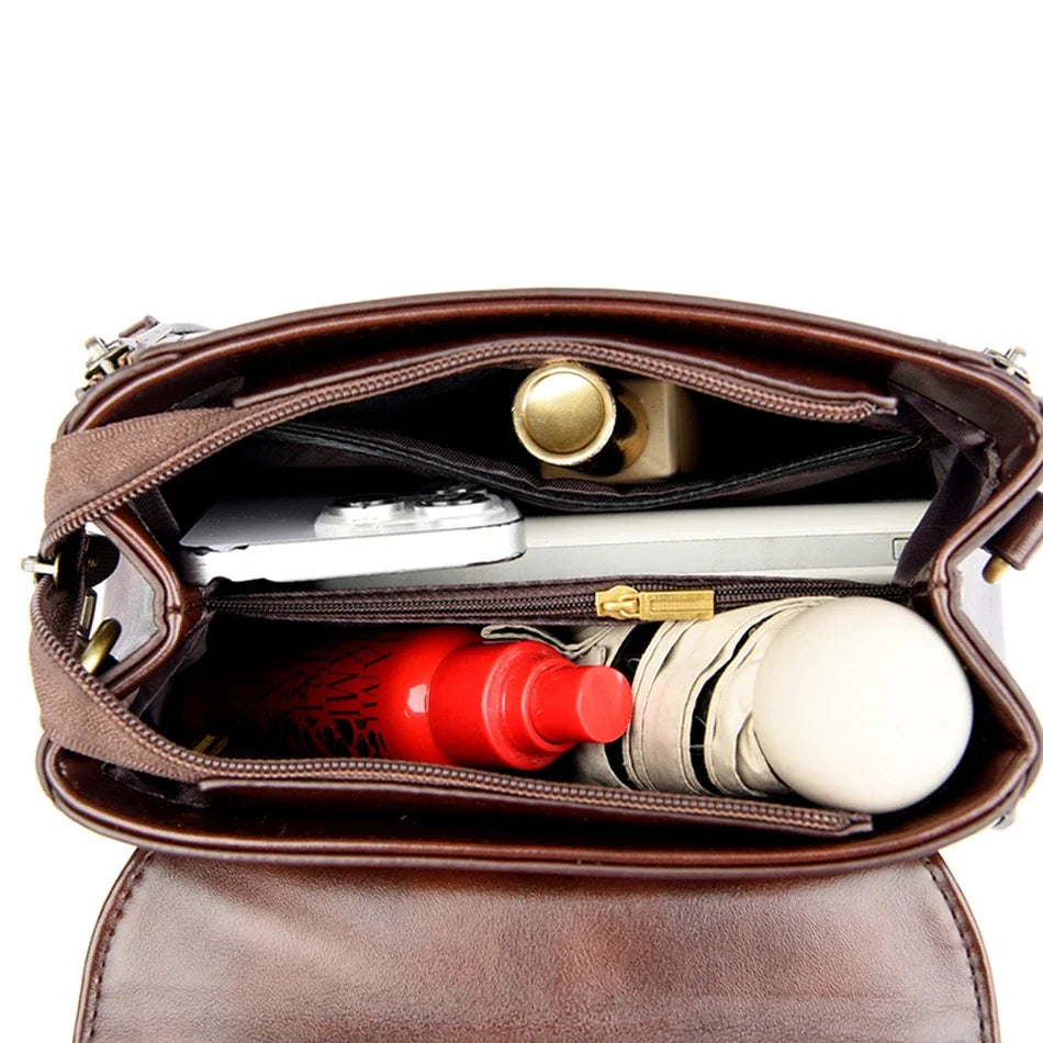 Bolsa Legítimo Couro - Liora