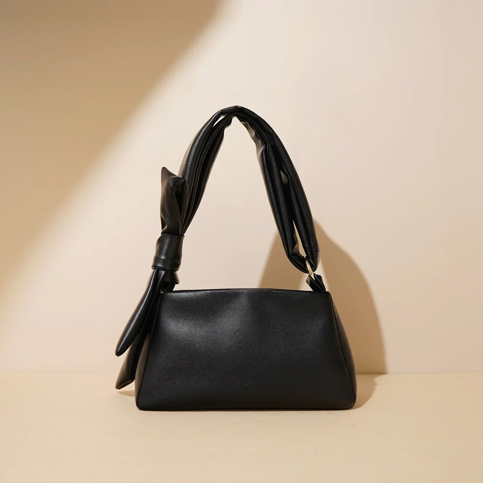 Bolsa Legítimo Couro Tiracolo Laço Hilda