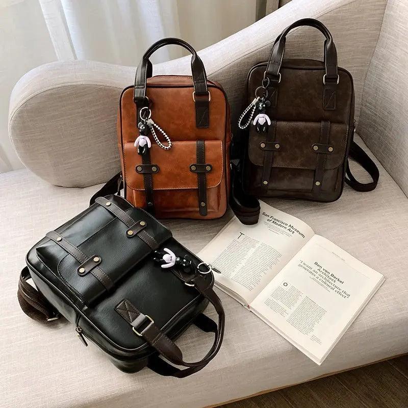 Mochila Feminina Legítimo Couro - Luna