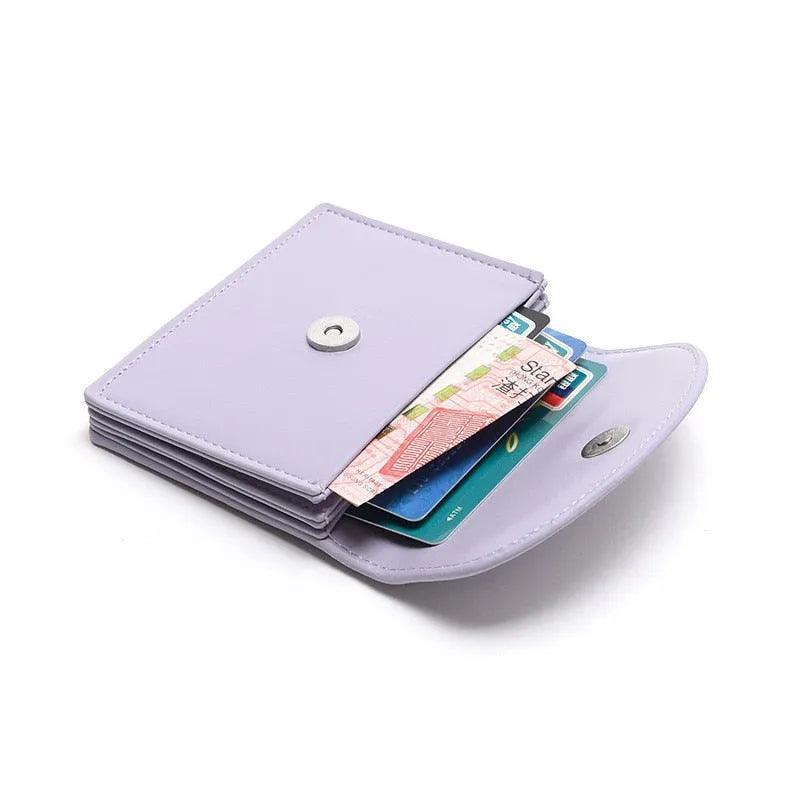 Carteira Compacta Legítimo Couro