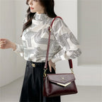 Bolsa Legítimo Couro - Lona