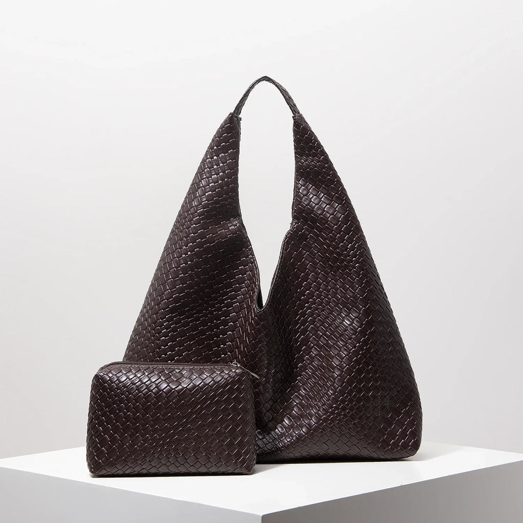 Bolsa e Carteira Legítimo Couro - Noelle