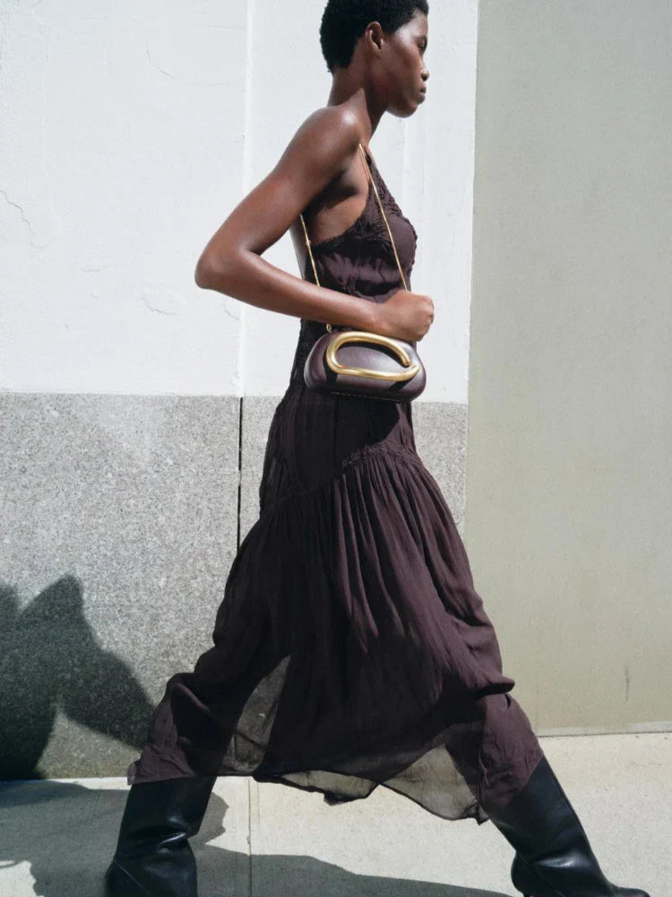 Bolsa Clutch Crossbody Organica Émilie