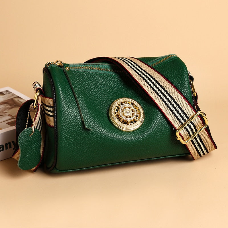 Bolsa de Ombro Pequena Couro - Orlane