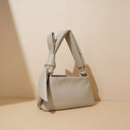 Bolsa Legítimo Couro Tiracolo Laço Hilda