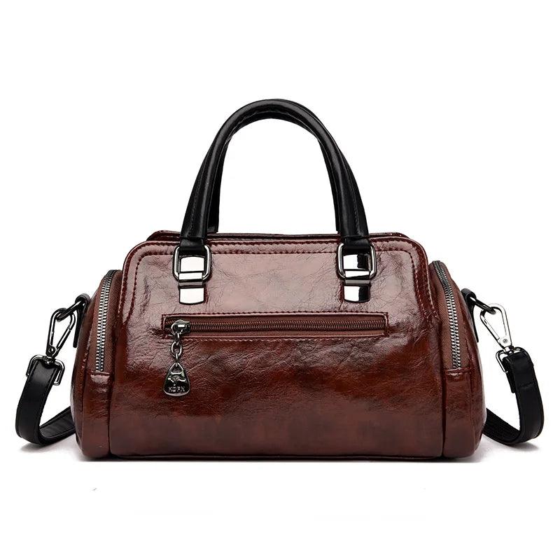 Bolsa Legítimo Couro - Jade