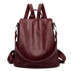 Mochila Feminina Legítimo Couro com Alça - Elowen